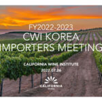 캘리포니아 와인 수입사 미팅 2022 (California Wines Importers Meeting 2022)
